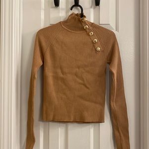 Zara knit mock neck - S